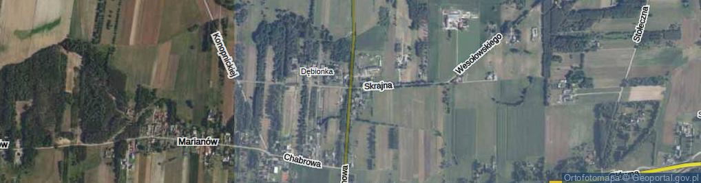 Zdjęcie satelitarne Jesionowa ul.